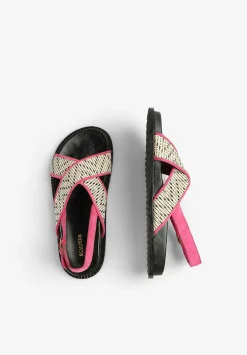 Scalpers Sandals<Cross Flat Sandals