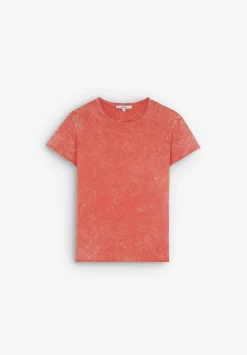 Scalpers T-Shirts And Tops<Crystal Skull Washed Effect T-Shirt