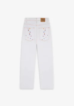Scalpers Jeans<Culotte Jeans With Embroidered Details