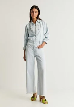 Scalpers Jeans<Culotte Jeans With Studded Detail