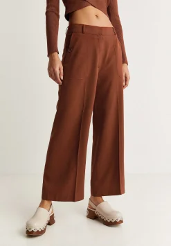 Scalpers Pants<Culotte Pants With Button Pocket