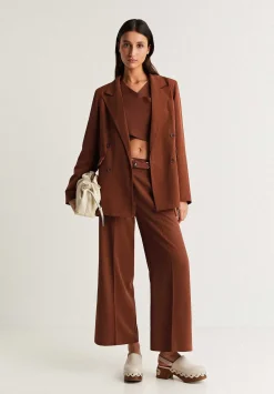 Scalpers Pants<Culotte Pants With Button Pocket