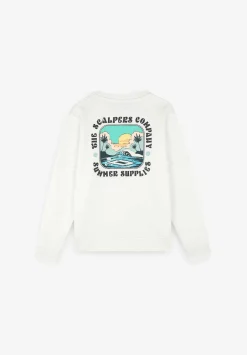 Scalpers Sweatshirts<Cut Detail Sweatshirt