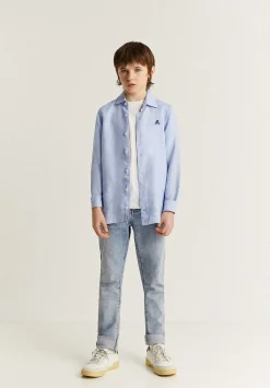 Scalpers Shirts<Cutaway Collar Linen Shirt