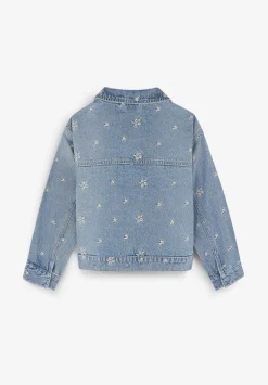 Scalpers Jackets And Vests<Denim Jacket Embroidered Details