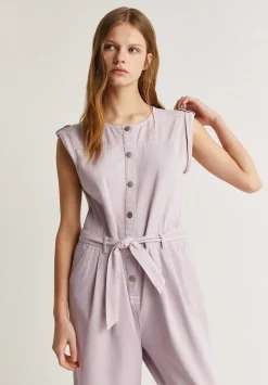 Scalpers Pants And Overalls<Denim Jumpsuit Back Shoulder