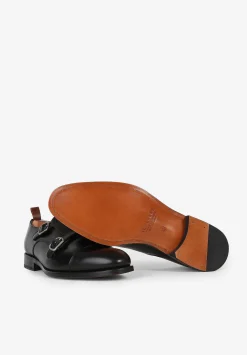 Scalpers Formal<Double Monk Leather Dress Shoes