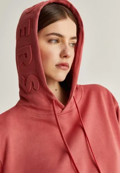Scalpers Sweatshirts<Embossed Logo Hooded Sweatshirt