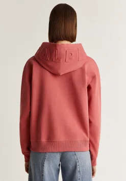 Scalpers Sweatshirts<Embossed Logo Hooded Sweatshirt