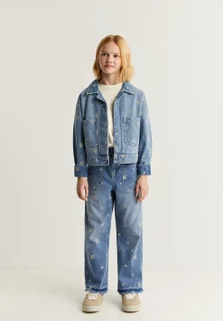 Scalpers Pants And Overalls<Embroidered Details Jeans