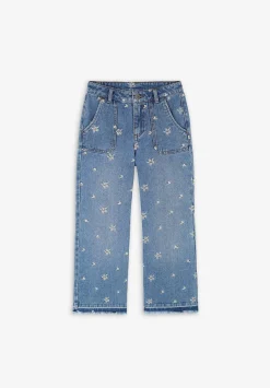 Scalpers Pants And Overalls<Embroidered Details Jeans