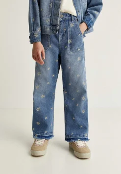Scalpers Pants And Overalls<Embroidered Details Jeans