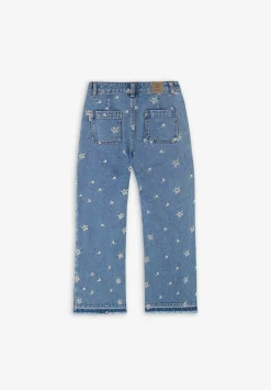 Scalpers Pants And Overalls<Embroidered Details Jeans