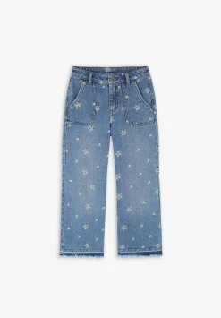 Scalpers Pants And Overalls<Embroidered Details Jeans