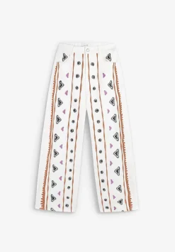 Scalpers Jeans<Embroidered Ethnic Motifs Jeans