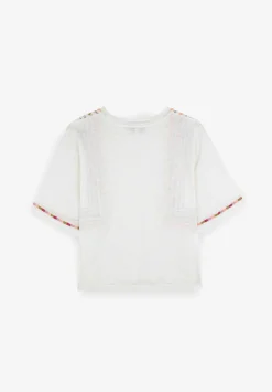 Scalpers T-Shirts And Tops<Embroidered Ethnic T-Shirt