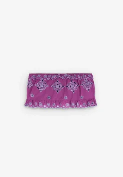 Scalpers T-Shirts And Tops<English Embroidery Cropped Top