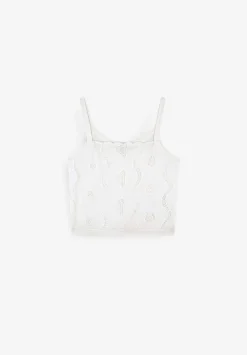 Scalpers T-Shirts And Tops<English Embroidery Top