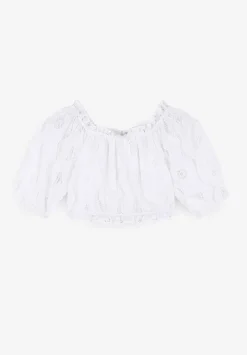 Scalpers T-Shirts And Tops<English Embroidery Top