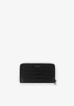 Scalpers Fur<Engraved Leather Wallet