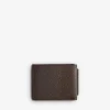 Scalpers Wallets And Card Holders<Engraved Skull Leather Wallet