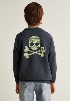 Scalpers Sweatshirts<Ethnic Back Print Sweatshirt