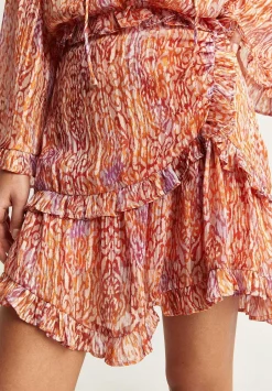 Scalpers Skirts<Ethnic Mini Skirt