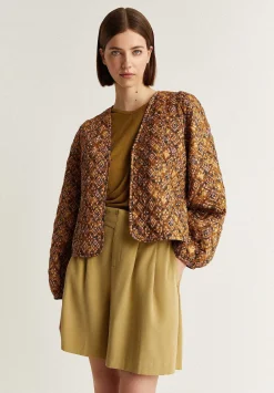 Scalpers Jackets And Trench<Ethnic Quilted Jacket