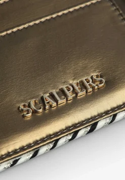 Scalpers Wallets<Filo Metallic Detail Card Holder