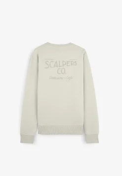 Scalpers Sweatshirts<Flocking Print Sweatshirt