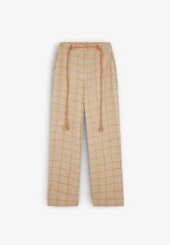 Scalpers Pants<Fluid Checked Pants