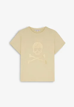 Scalpers T-Shirts And Tops<Foil Skull T-Shirt