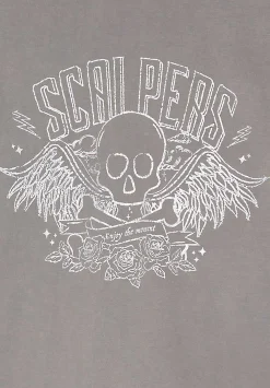 Scalpers T-Shirts And Tops<Front Foil Print T-Shirt