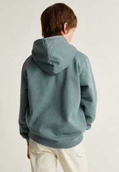 Scalpers Sweatshirts<Front Print Hooded Sweatshirt