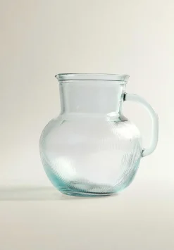 Scalpers Glassware<Glass Jug Lines Handle