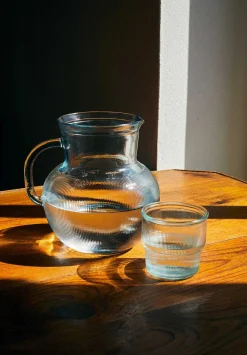 Scalpers Glassware<Glass Jug Lines Handle