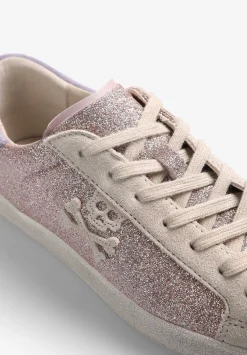 Scalpers Footwear<Glitter Low Sneakers
