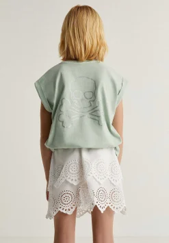 Scalpers Tshirts<Glitter Skull Knot T-Shirt