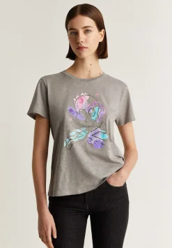 Scalpers T-Shirts And Tops<Glitter Skull T-Shirt