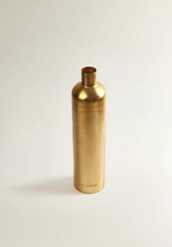 Scalpers Decorative Accessories<Golden Metal Decorative Vase