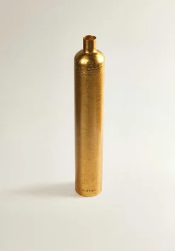 Scalpers Decorative Accessories<Golden Metal Decorative Vase