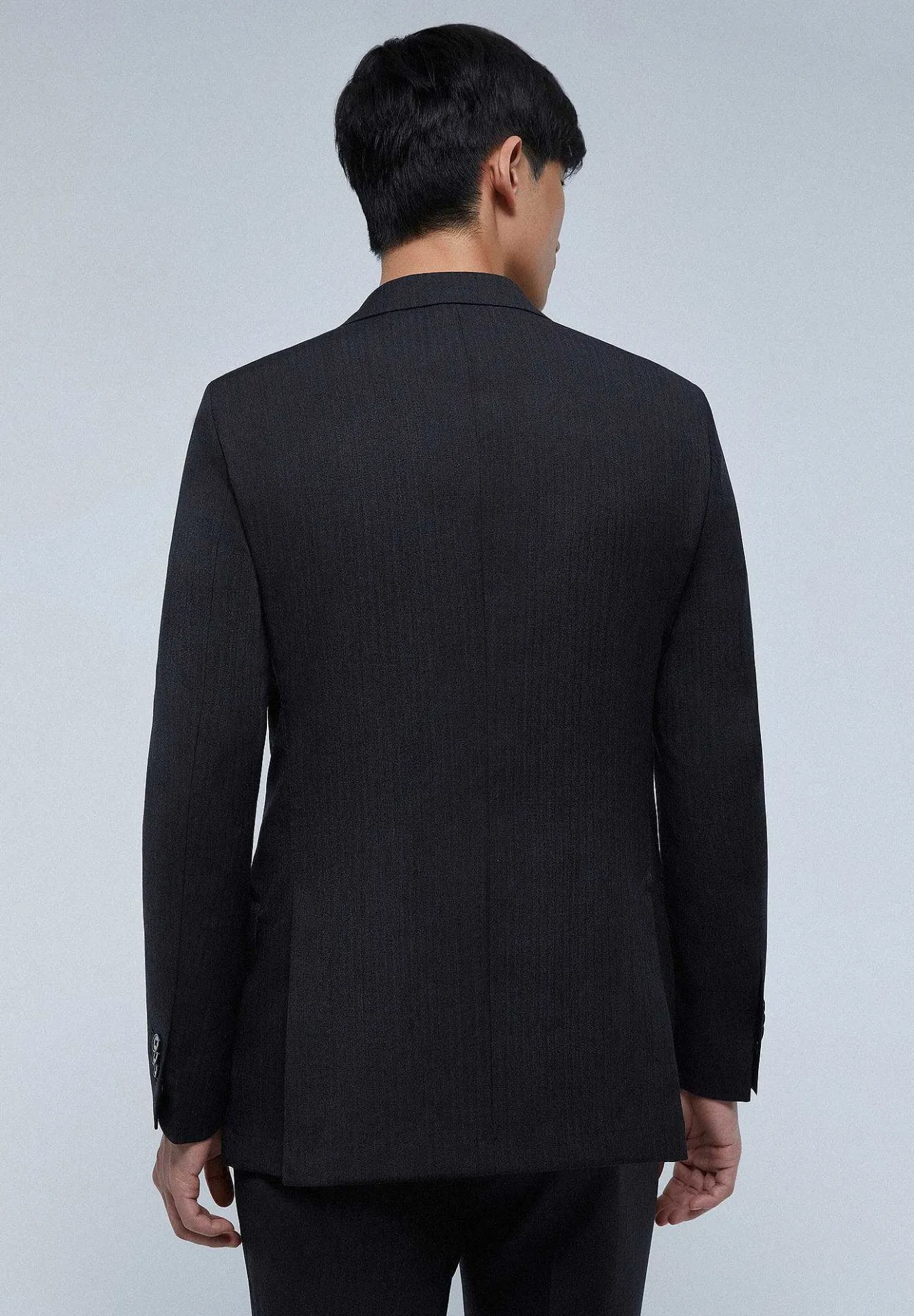 Scalpers Suits<Gray Wool Structured Suit
