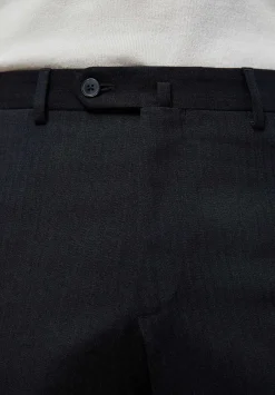 Scalpers Suits<Gray Wool Structured Suit