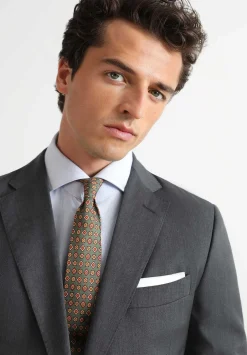 Scalpers Suits<Gray Wool Structured Suit