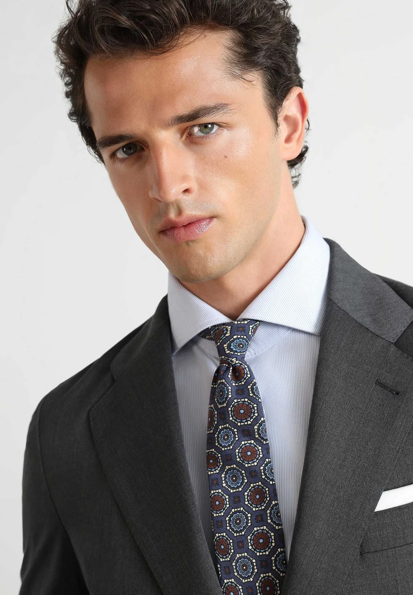 Scalpers Suits<Gray Wool Suit