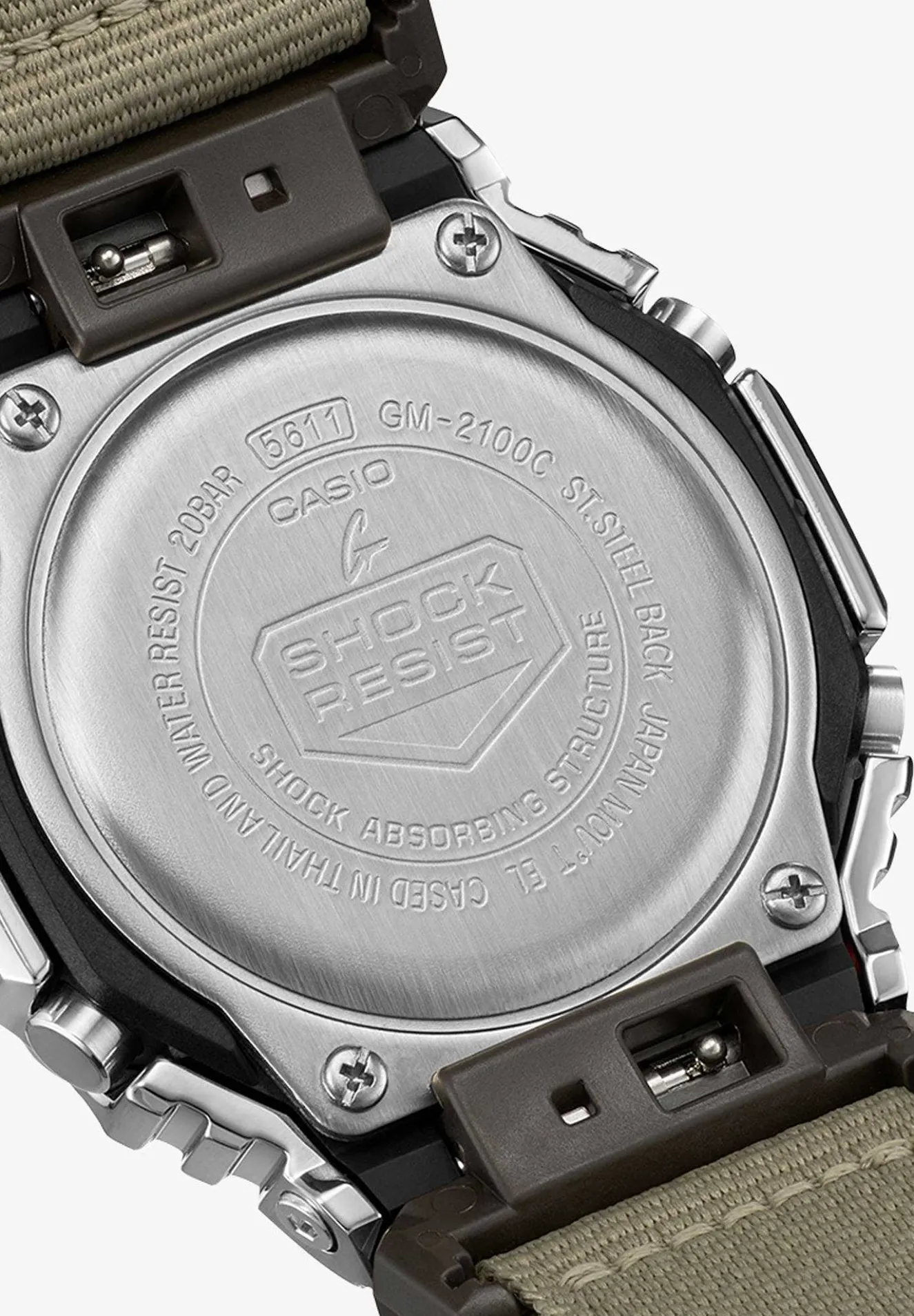 Scalpers Glasses<G-Shock Casio | Utility Metal Watch Gm-2100C