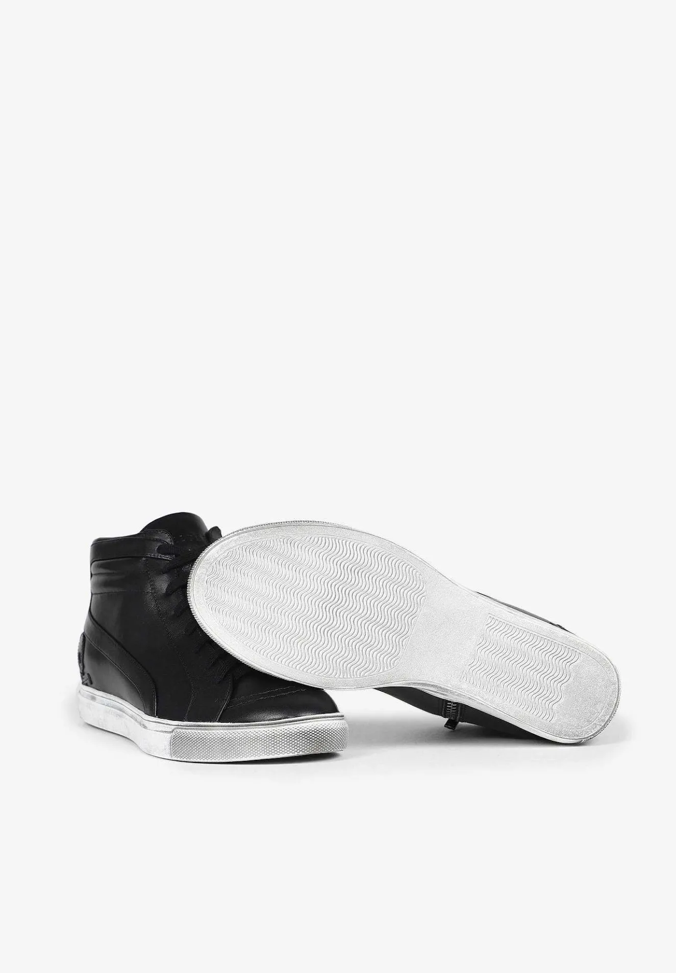 Scalpers Sneakers<High Leather Sneakers