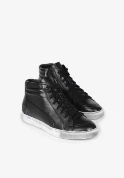 Scalpers Sneakers<High Leather Sneakers