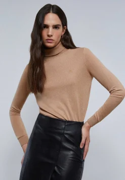 Scalpers Sweaters And Cardigans<High Neck Knitted Sweater