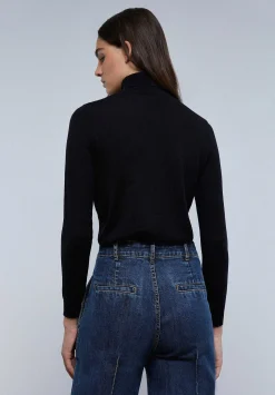 Scalpers Sweaters And Cardigans<High Neck Knitted Sweater